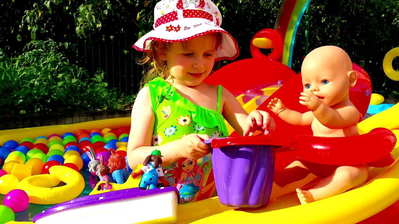 БАССЕЙН С СЮРПРИЗАМИ ЧЕЛЛЕНДЖ СЮРПРИЗ КУКЛА БЭБИ БОРН ИЩЕМ