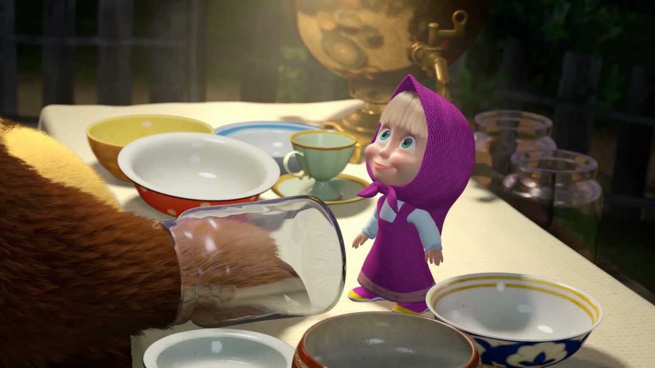 Маша и Медведь — Лунная походка Майкла Джексона (День