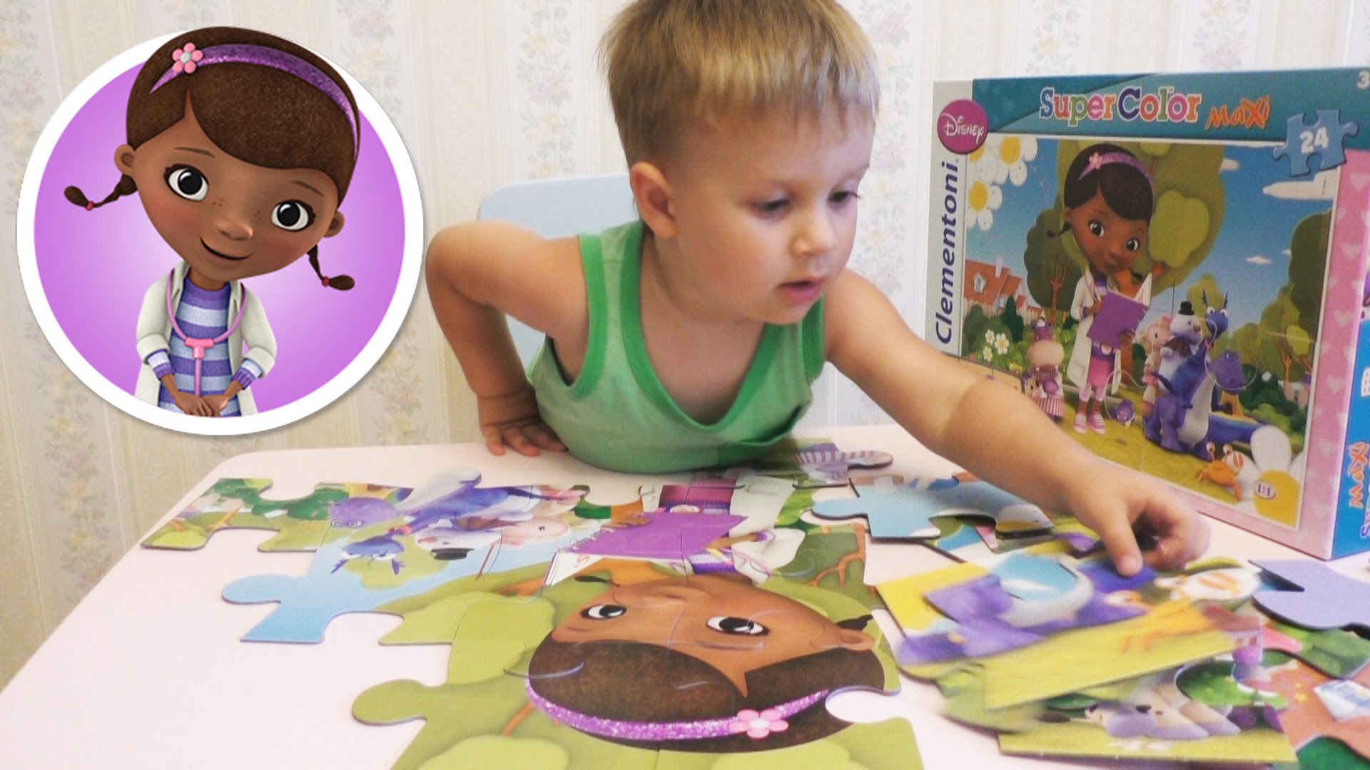 Doktor-Plyusheva-sobiraem-ogromnyj-pazl-Giant-puzzle-Doc-McStuffins