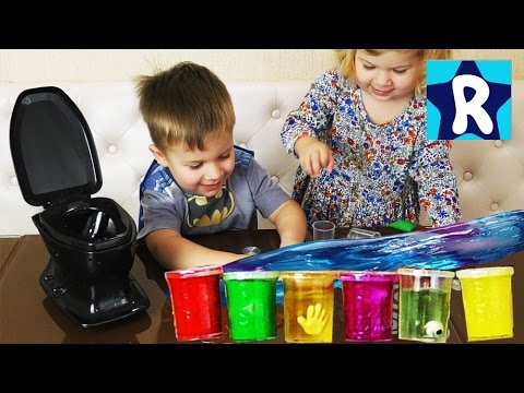 LIZUN-i-SLIZ-v-Unitaze-Ishhem-Syurprizy-v-Lizune-CHasti-Tela-Slime-toys-surprise-unboxing