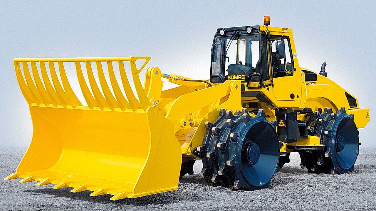 Musorouplotnitel-Kompaktor.-Video-dlya-rebyonka-pro-Rabochie-i-Gruzovye-mashiny.-Childrens-video