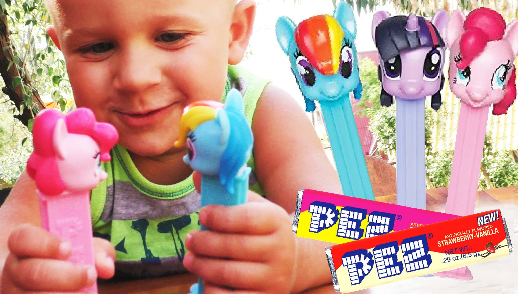 Otkryvaem-Konfety-PEZ-Dispensers-My-Little-Pony-Moj-malenkij-Poni-MLP-MLP
