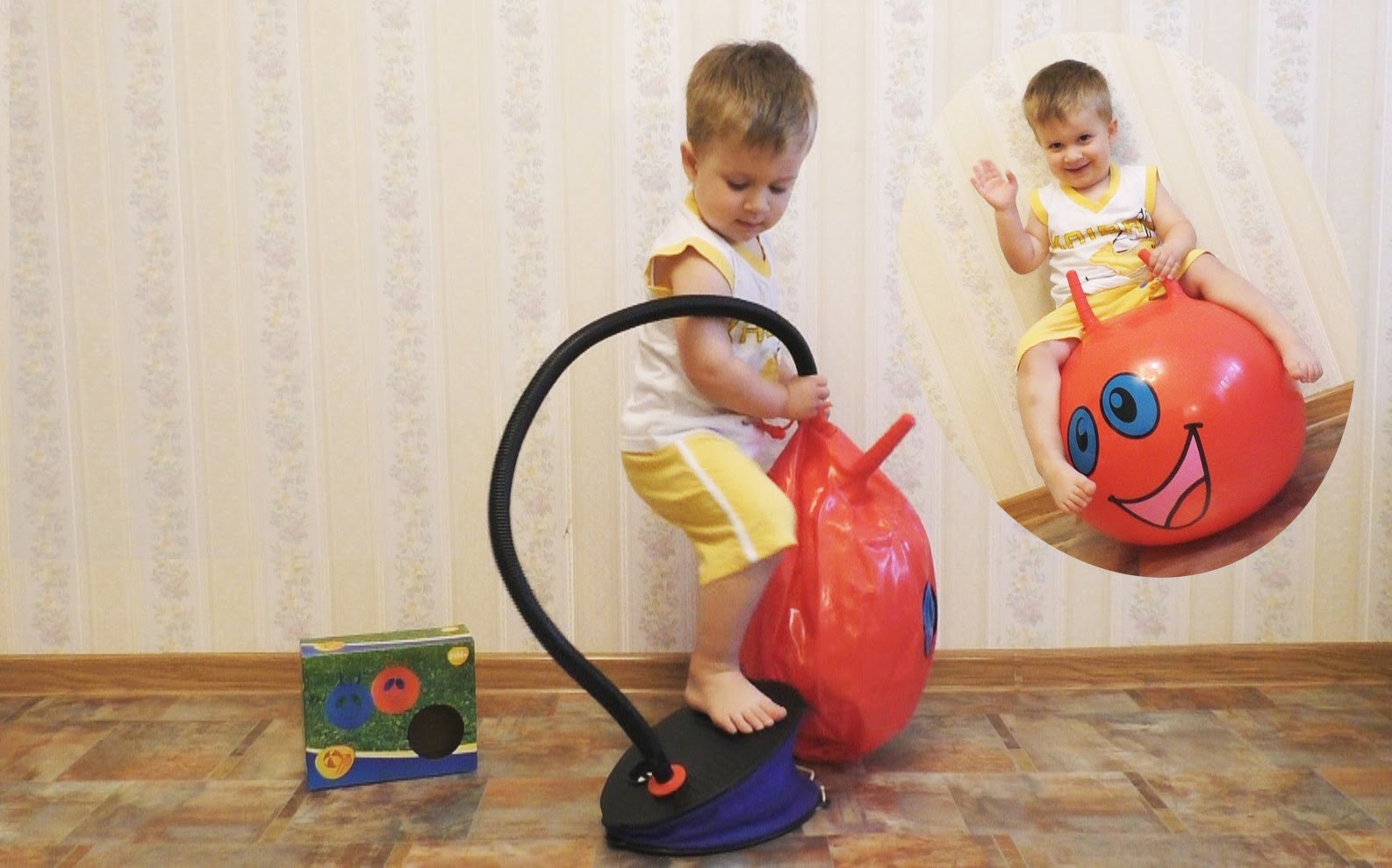 SHAR-MYACH-FITBOL-s-rogami-naduvaem-i-igraem