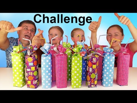 SOK-CHELLENDZH-Juice-Challenge-CHellendzhi-ot-Kids-Roma-Show-UGADAJ-VKUS-SOKA-Kids-JUICE-Challenge