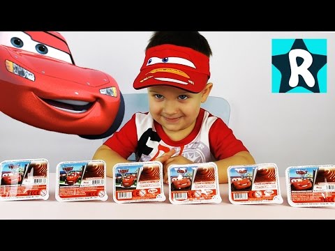 Tachki-MOLNIYA-MAKVIN-Orehovaya-Pasta-s-Syurprizom-Lightning-McQueen-Disney-CARS-Roma-Show