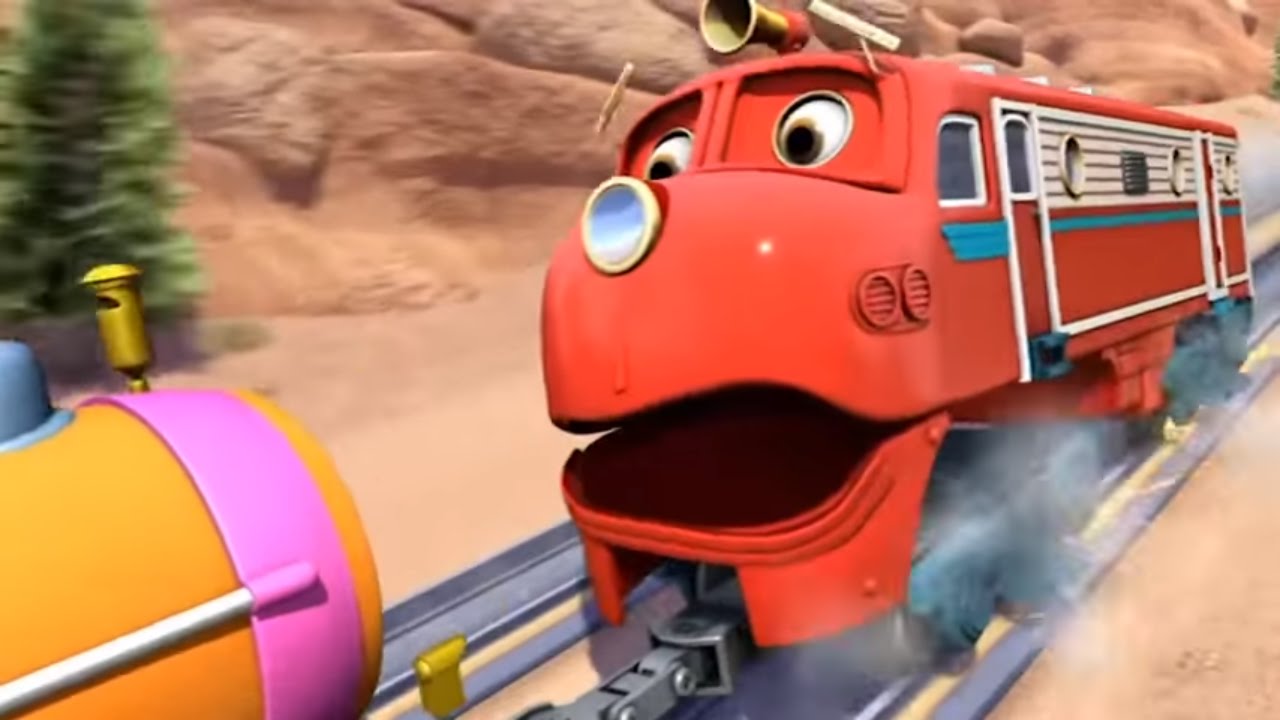 Veselye-parovoziki-iz-CHaggingtona-Nevalyashka-Pajper-Seriya-91-multiki-pro-poezda