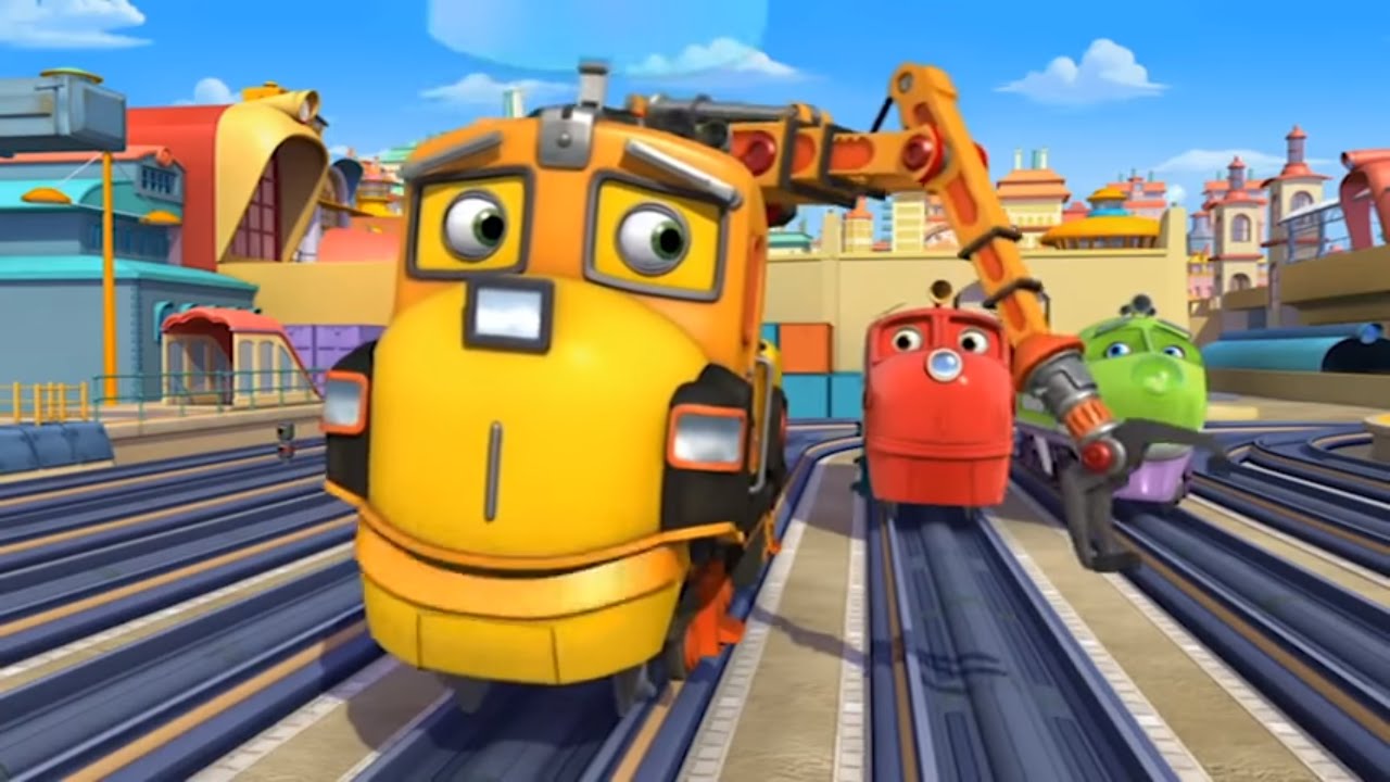 Veselye-parovoziki-iz-CHaggingtona-Novyj-uchitel-Seriya-92-multiki-pro-poezda