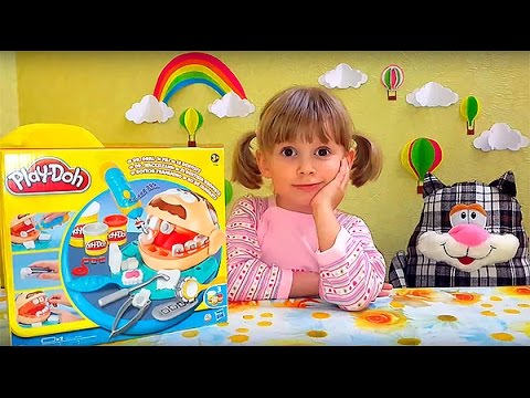 Dr.-Drill-n-Fill-unboxing-Play-Doh-set-Play-doh-Mister-zubastik-plej-do-raspakovka