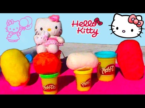 Hello-Kitti-YAjtsa-syurpriz-PlejDo-Play-Doh-testo-igrushki-Bonjour-Kitty-Surprise-Oeufs-jouets-de-p-te