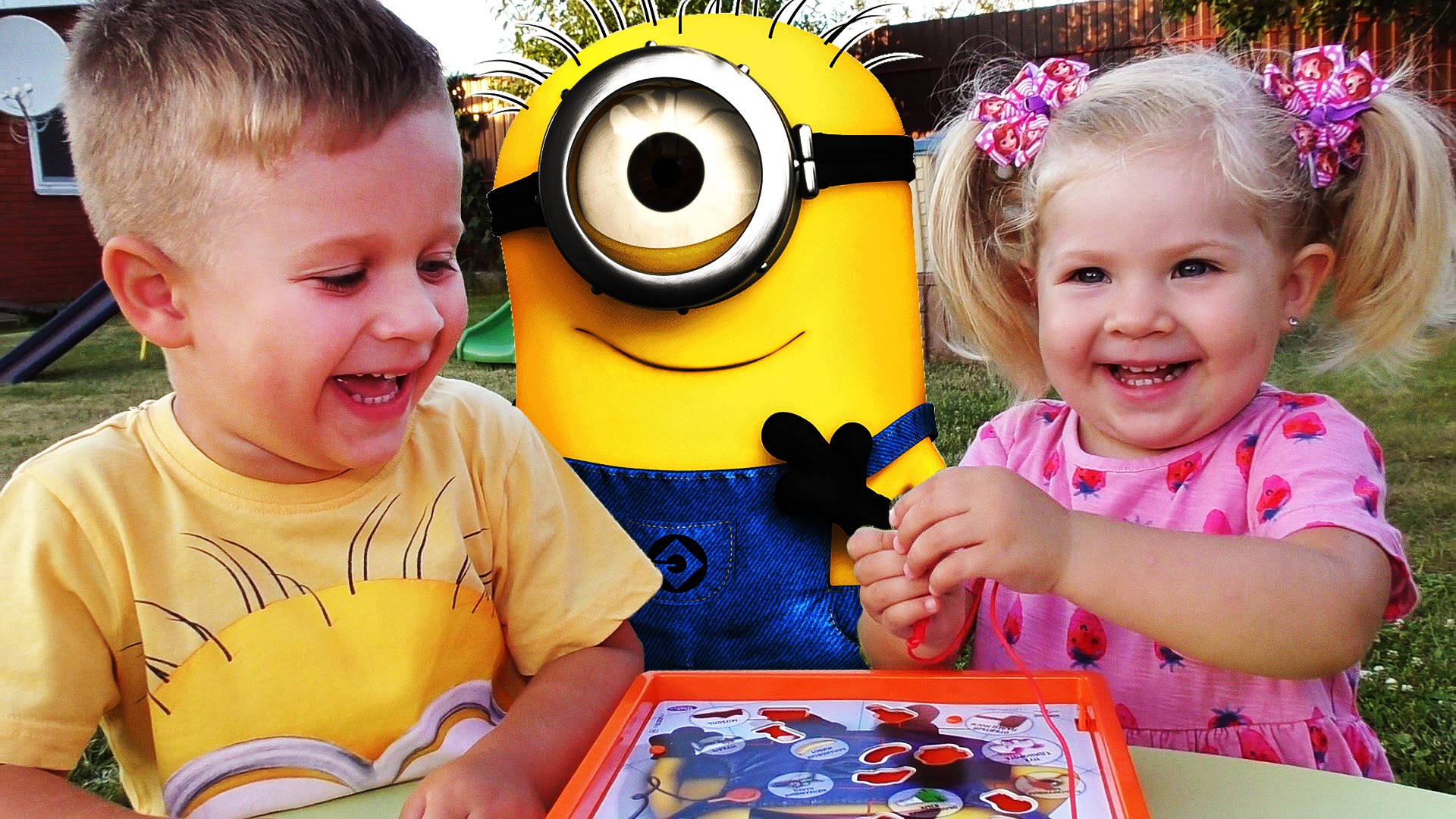 Igra-Operatsiya-Minony-Igry-dlya-Detej-Kubik-Syurpriz-Unboxing-new-toys-surprise-video-for-children