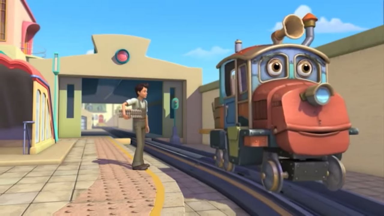 Veselye-parovoziki-iz-CHaggingtona-Eddi-opyat-opazdyvaet-Seriya-12