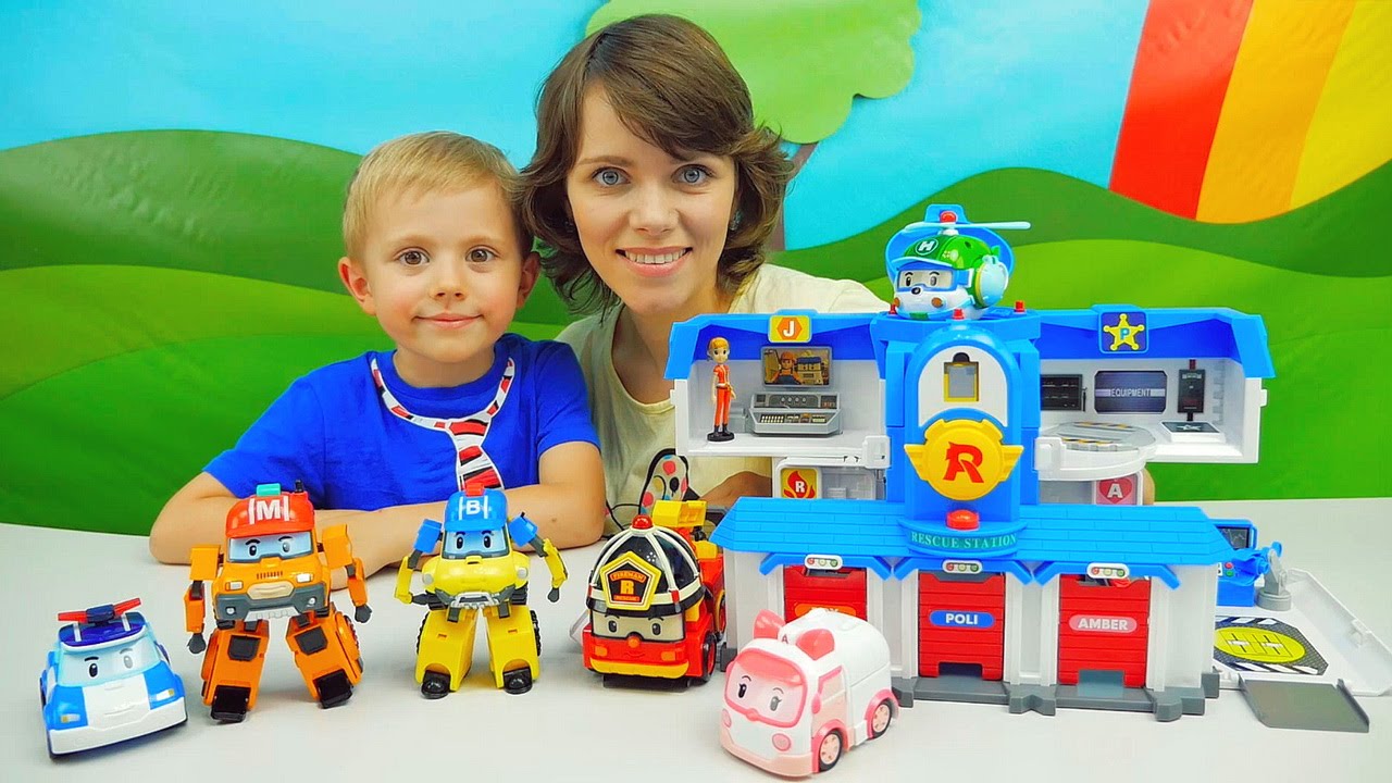 Video-pro-mashinki-Robokar-Poli-i-novye-geroi-Mark-i-Baki.-Multfilmy-pro-mashinki