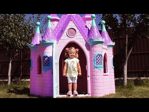 SUPER-ZAMOK-PRINTSESSY-Bolshoj-Igrushechnyj-Domik-Igry-Dlya-Devochek-Disney-Princess-Play-Castle-Toys