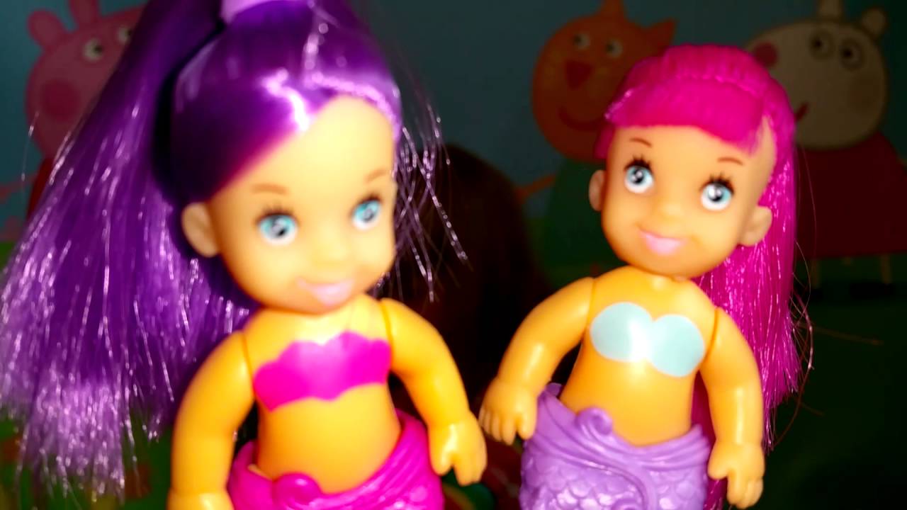 The-Mermaid-KUKLY-RUSALKI-Raspakovka-RUSALKI-Igry-dlya-devochek-UNBOXING-NEW-TOYS-for-girls-Mermaid