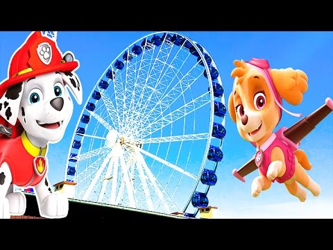 VLOG-KOLESO-OBOZRENIYA-Kids-euro-show10-chertovo-koleso-Ferris-wheel-Park-attraktsionov-Amusement-park