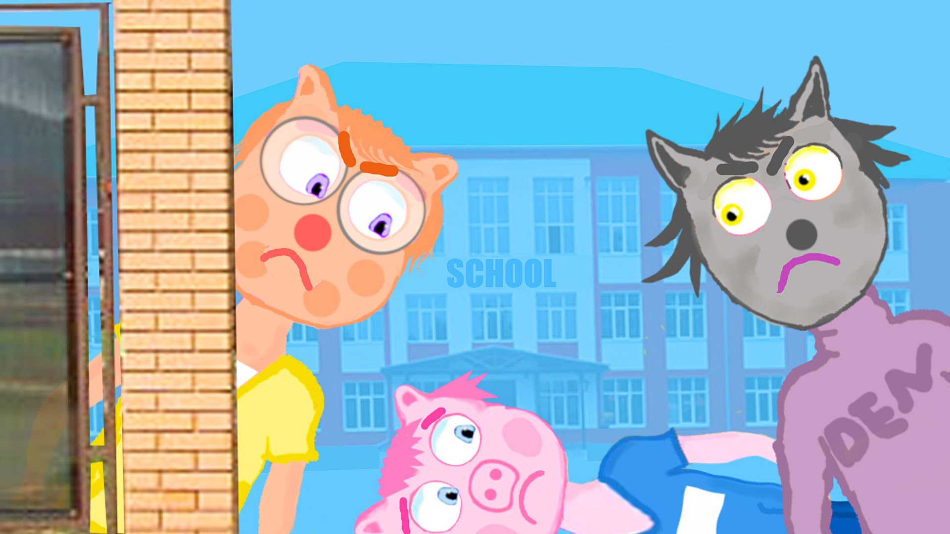 Dzhordzha-PERESTALI-OBIZHAT-v-shkole.-Multfilm-dlya-detej-svinka-peppa