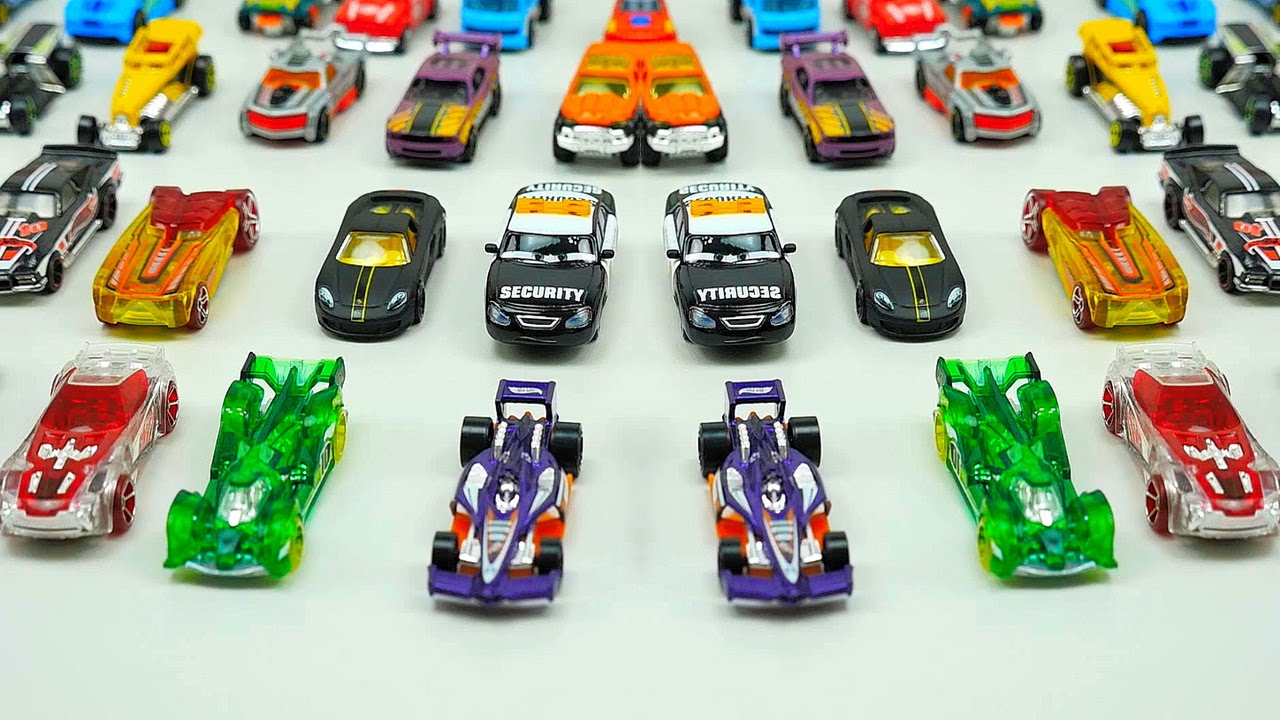 Mashinki.-Gonochnye-mashinki.-Kollektsiya-mashinok-Hot-Vils.-Uchim-tsveta-Video-dlya-detej-pro-Mashinki