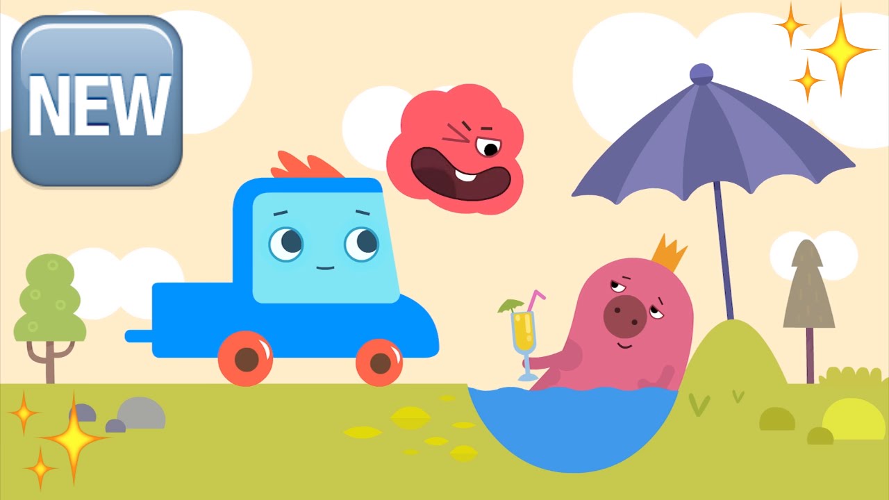 Multiki-pro-mashinki-Volshebnyj-Gruzovichok-Pik-Vse-serii-Sbornik-3