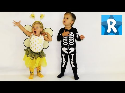 Skelet-i-Pchelka-Igraem-Strashnym-Koshheem-Hellouin-2015-Halloween-skeleton-with-song-for-kids