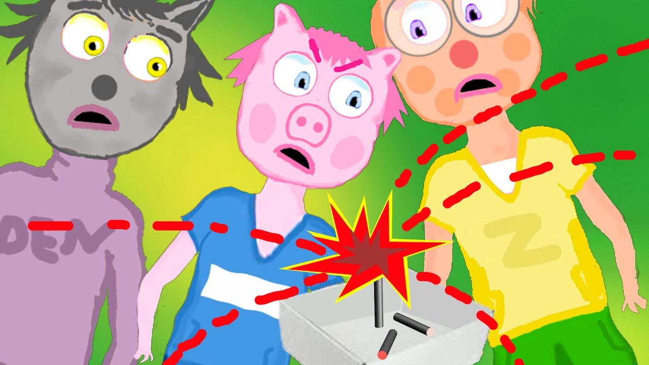 Dzhordzh-VZORVAL-PETARDU-v-shkole.-Video-dlya-detej-Novye-serii-Igraem-vmeste