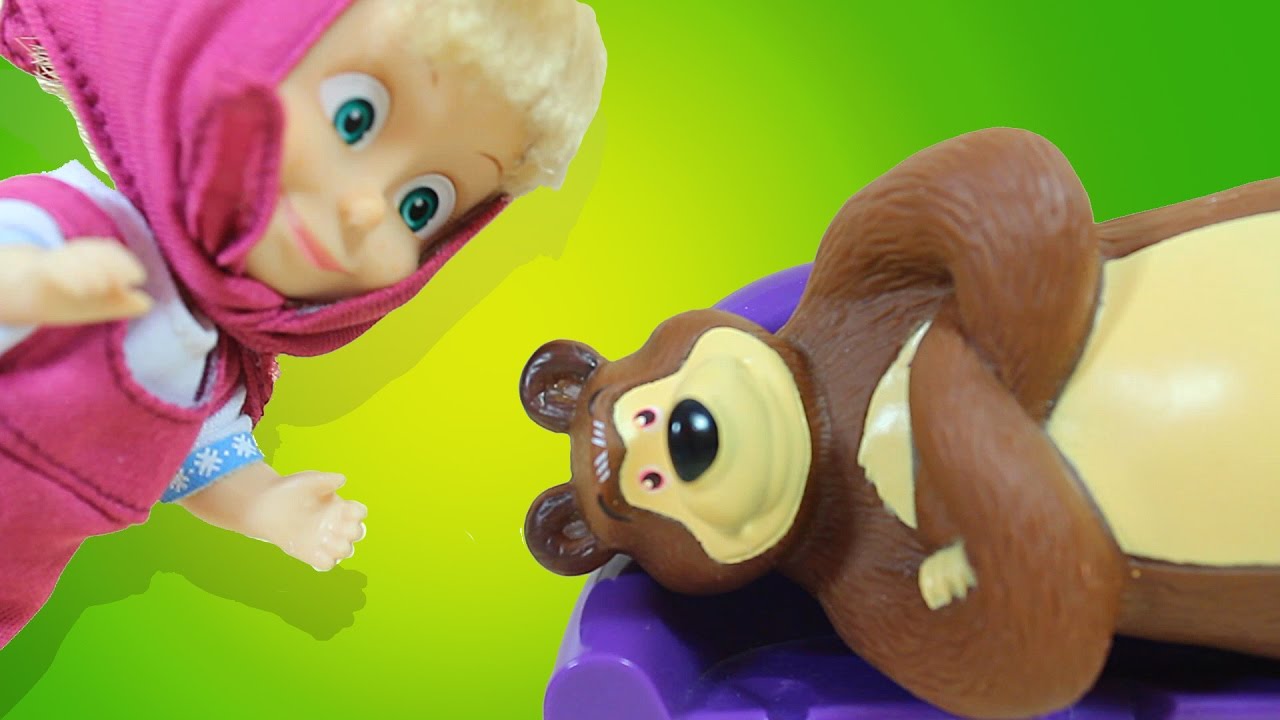 Masha-i-Medved.-Kak-neposlushnaya-Masha-nakazala-sama-sebya.-Multik-s-igrushkami