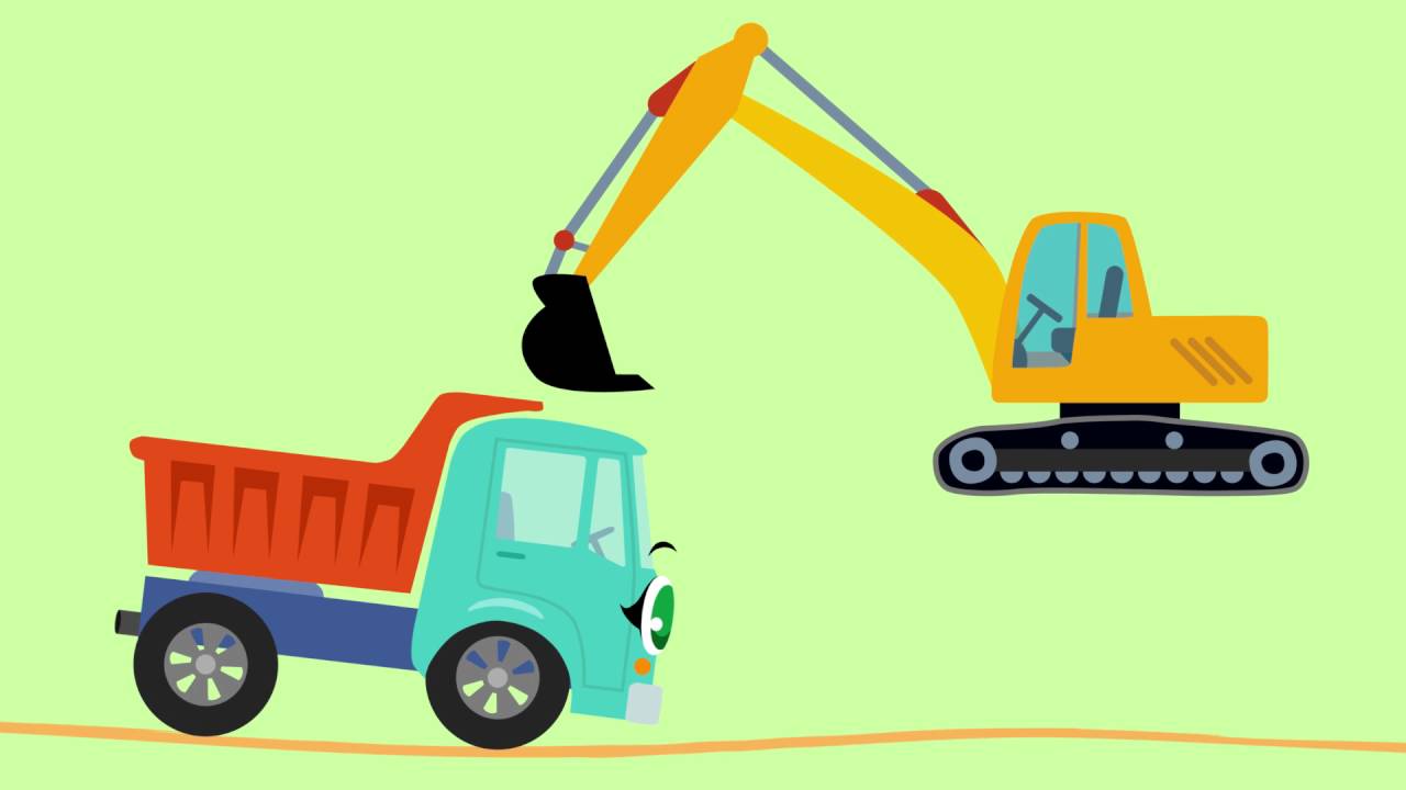 Multik-BIBIKA-Bolshie-stroitelnye-mashiny-Betonomeshalka-Buldozer-Ekskavator-Kran