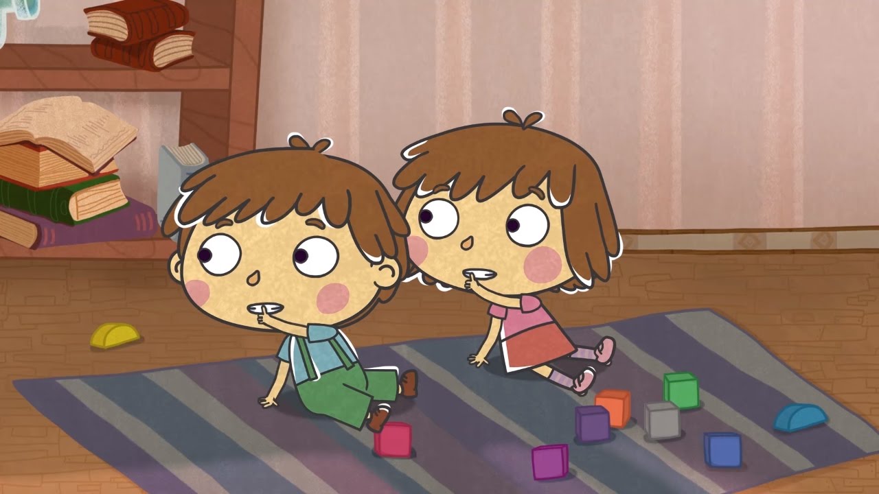 Multiki-Malyshi-i-Letayushhie-Zveri-Babushka-spit