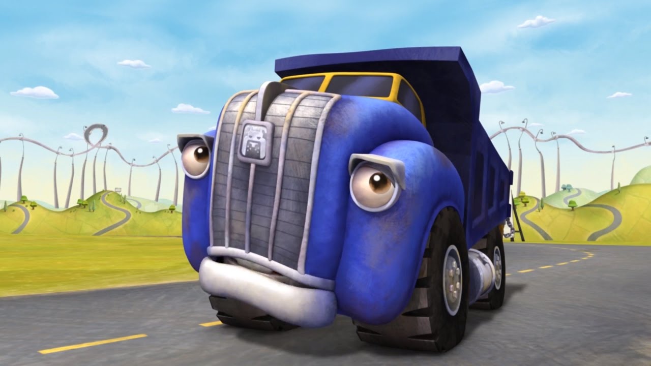 Traktaun-Pryachsya-i-krushi-Multiki-pro-mashinki-Gruzovik-Dzhek-i-ego-druzya