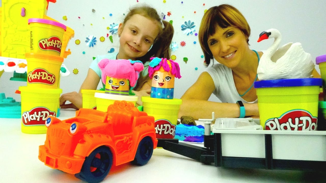 Deti-i-roditeli-igry-dlya-detej-s-plastilinom-Plej-Do.-Detskoe-tvorchestvo-plah-doh