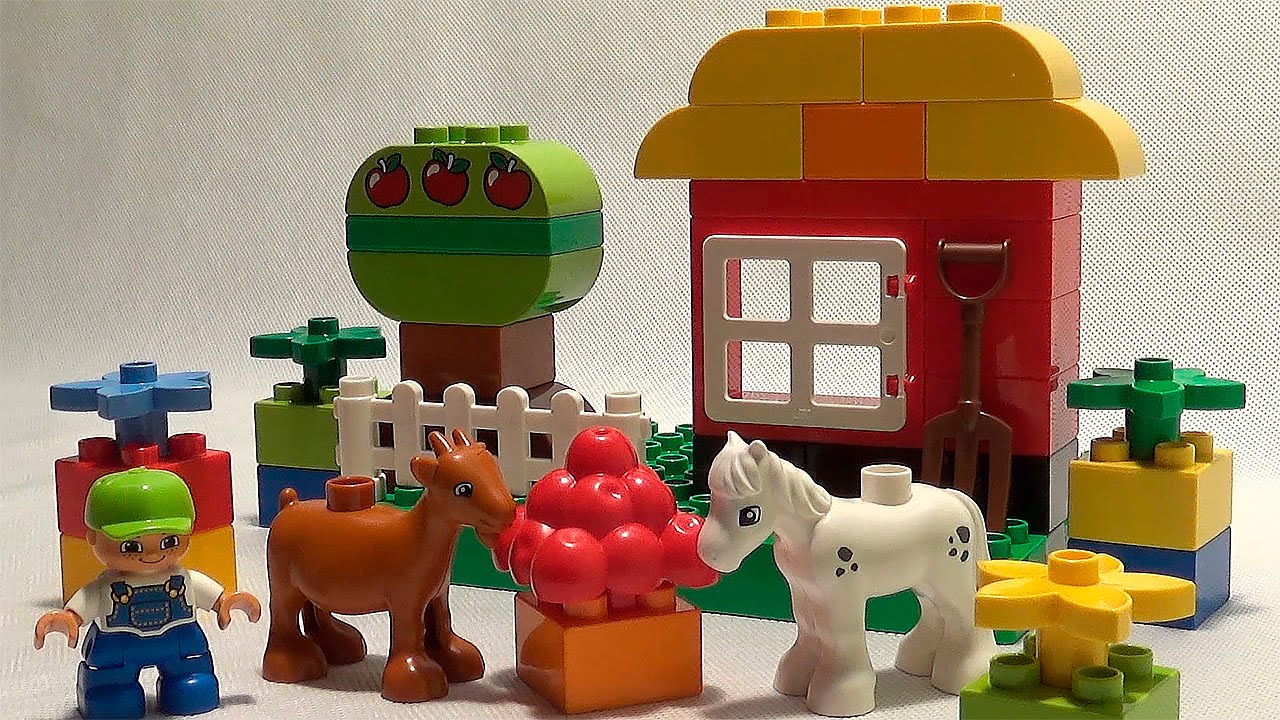 Konstruktor-Lego-ferma.-Lego-Duplo-farm-animals