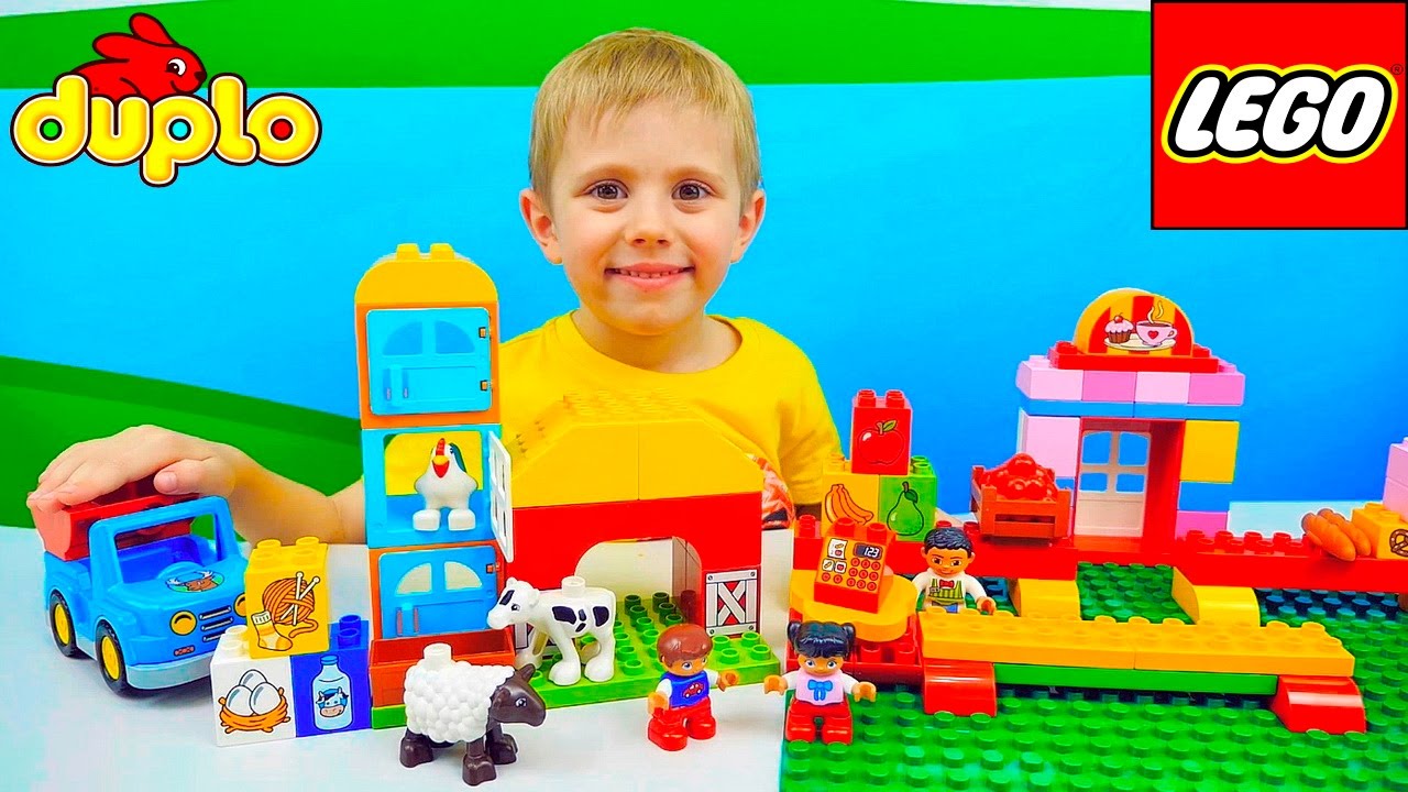 Lego-Ferma-i-Danik-Razvivayushhee-video-dlya-detej-s-konstruktorom-Lego-Duplo-Learn-about-Farm