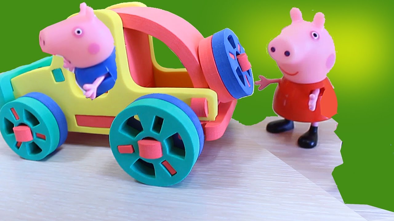 Multik-s-igrushkami-Svinka-Peppa-ishhet-Syurprizy-na-Detskoj-ploshhadke