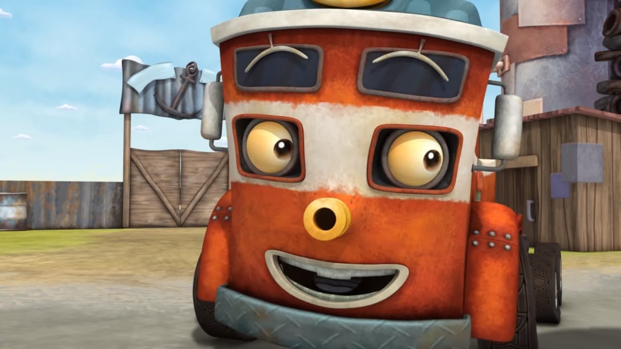 Multiki-pro-mashinki-TRAKTAUN-Syurpriz-dlya-Teda-Veselye-multfilmy-dlya-detej