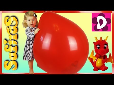 Ogromnyj-SHARIK-Syurpriz-Safiras-Paketiki-s-Syurprizom-Safiras-Giant-Balloons-Surprise