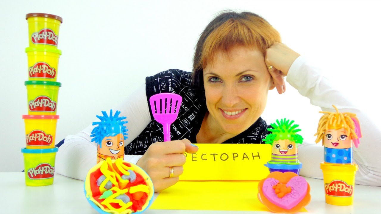 Razvivayushhee-video-dlya-detej.-Vesyolaya-SHkola-s-PlejDo.-Play-Doh-pitstsa-i-keksy