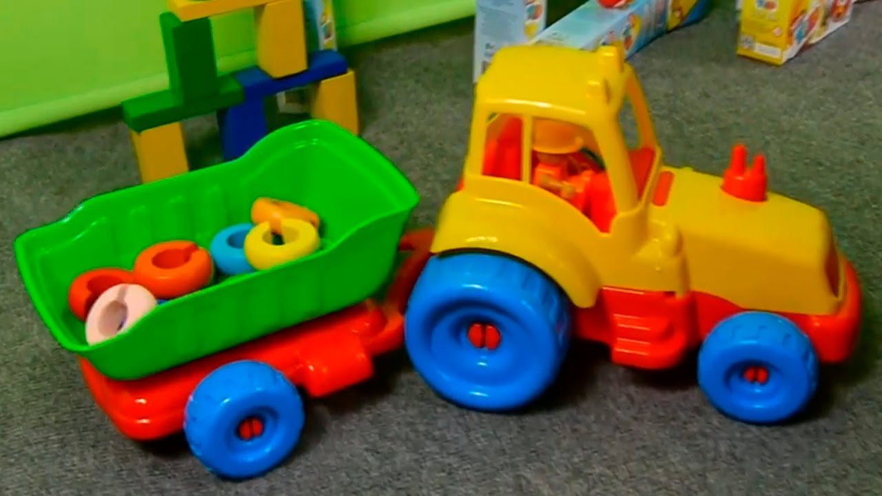 Razvivayushhie-video-dlya-detej.-Piramidki-bashenki-mashinki-vse-serii-podryad