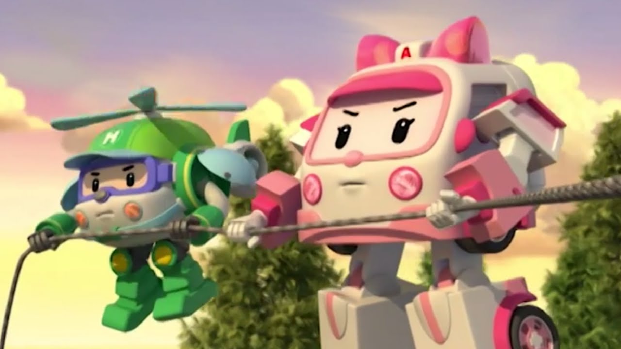 Robokar-Poli-multiki-pro-mashinki-Novye-serii-Dobro-pozhalovat-Lifti-12-Seriya