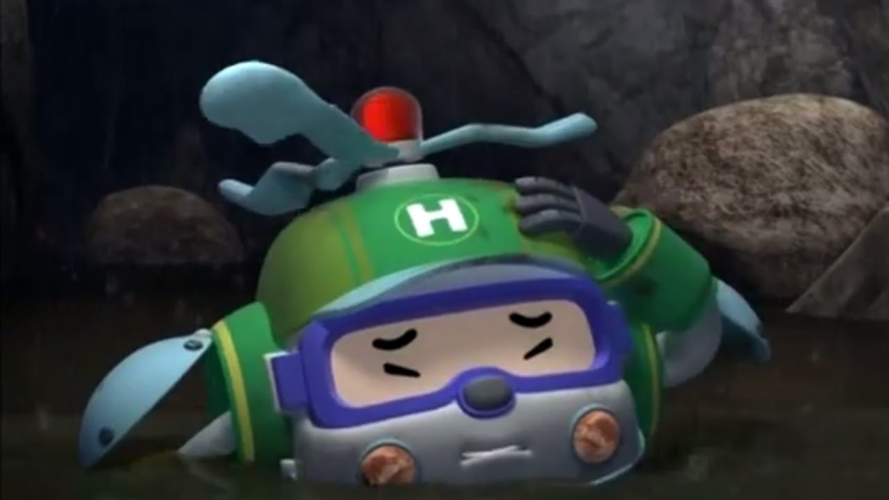 Robokar-Poli-multiki-pro-mashinki-novye-serii-Spasti-Helli-2-sezon-2-seriya