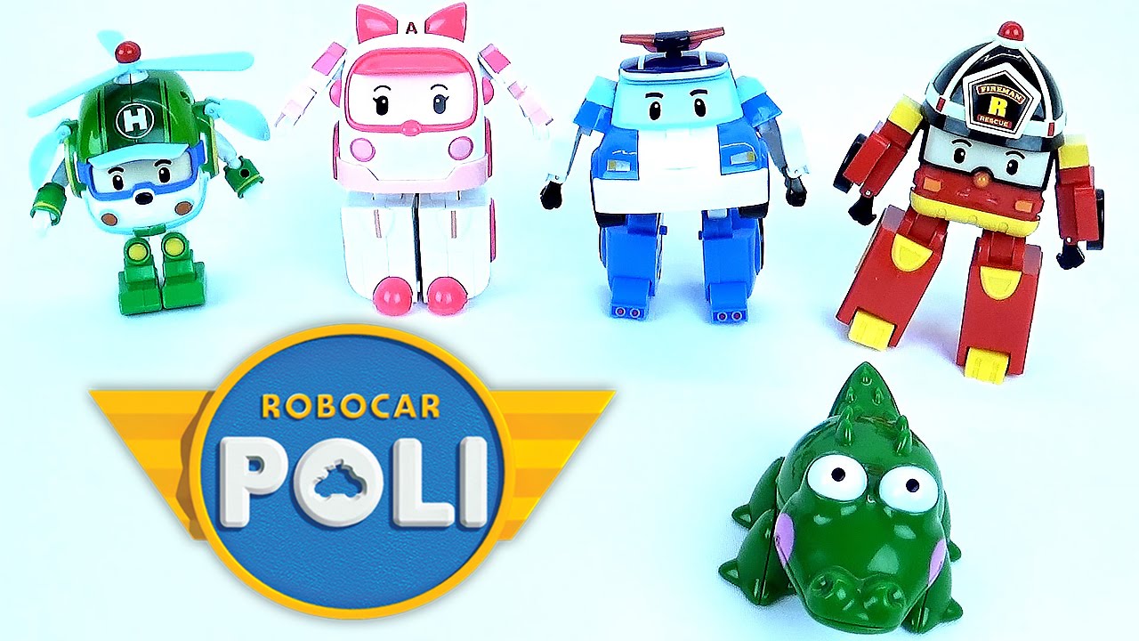 Robokar-Poli-spasenie-Krokodilchika.-Ro-bo-ka-Polli
