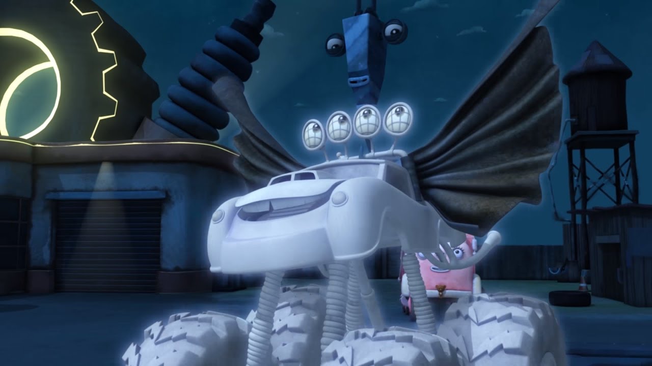 Traktaun-Gruzovik-prizrak-Istoriya-pro-prividenie-Multiki-pro-mashinki