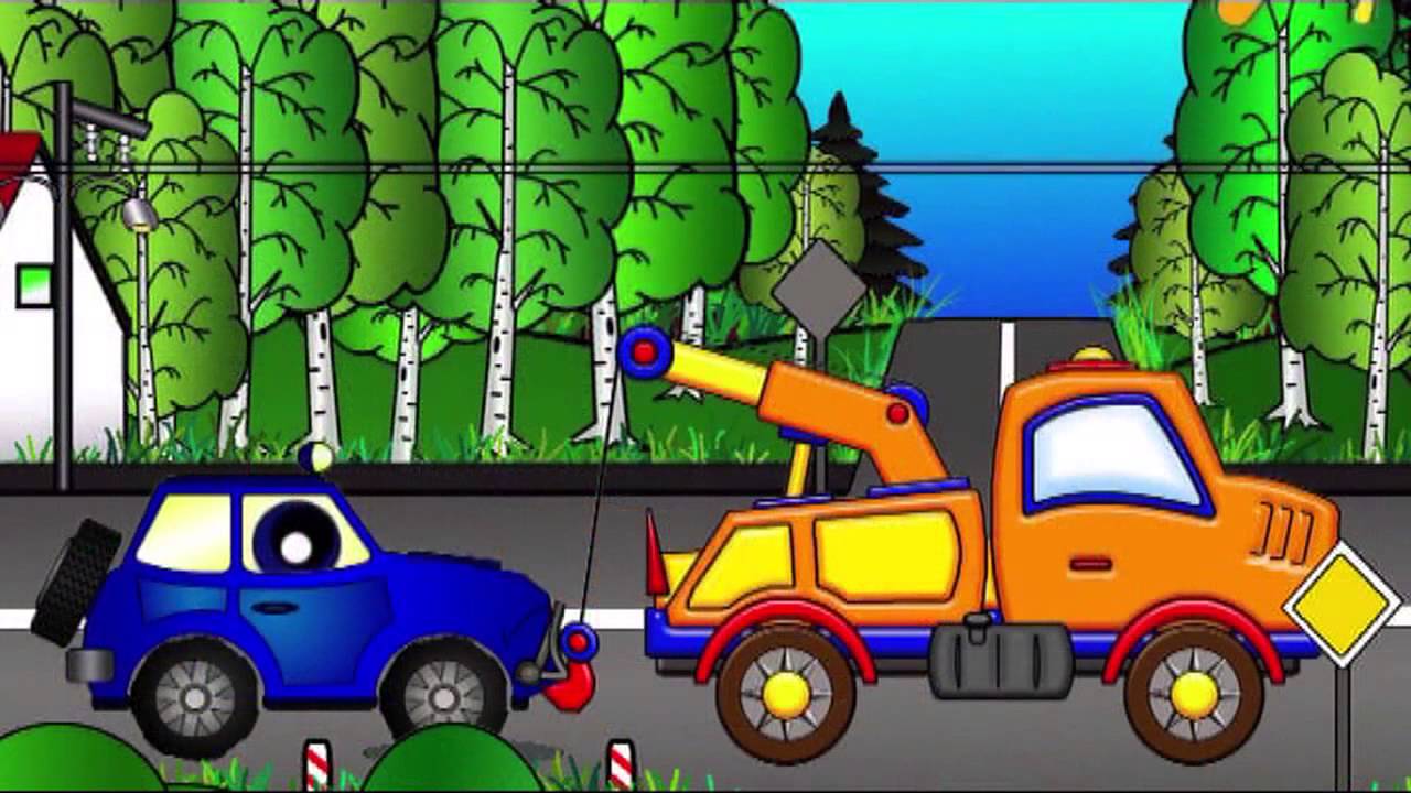 Multfilm-pro-evakuatory-dzhip-i-malenkuyu-mashinku.-Solnechnyj-Syurpriz-multfilmy-pro-mashinki