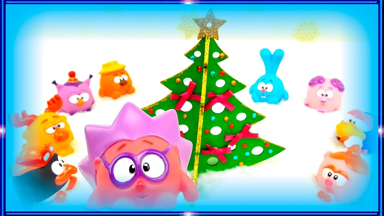 Multiki-pro-Novyj-God-dlya-samyh-malenkih-detej.-Mashinki.-Smeshariki.-Svinka-Peppa.-Oktonavty