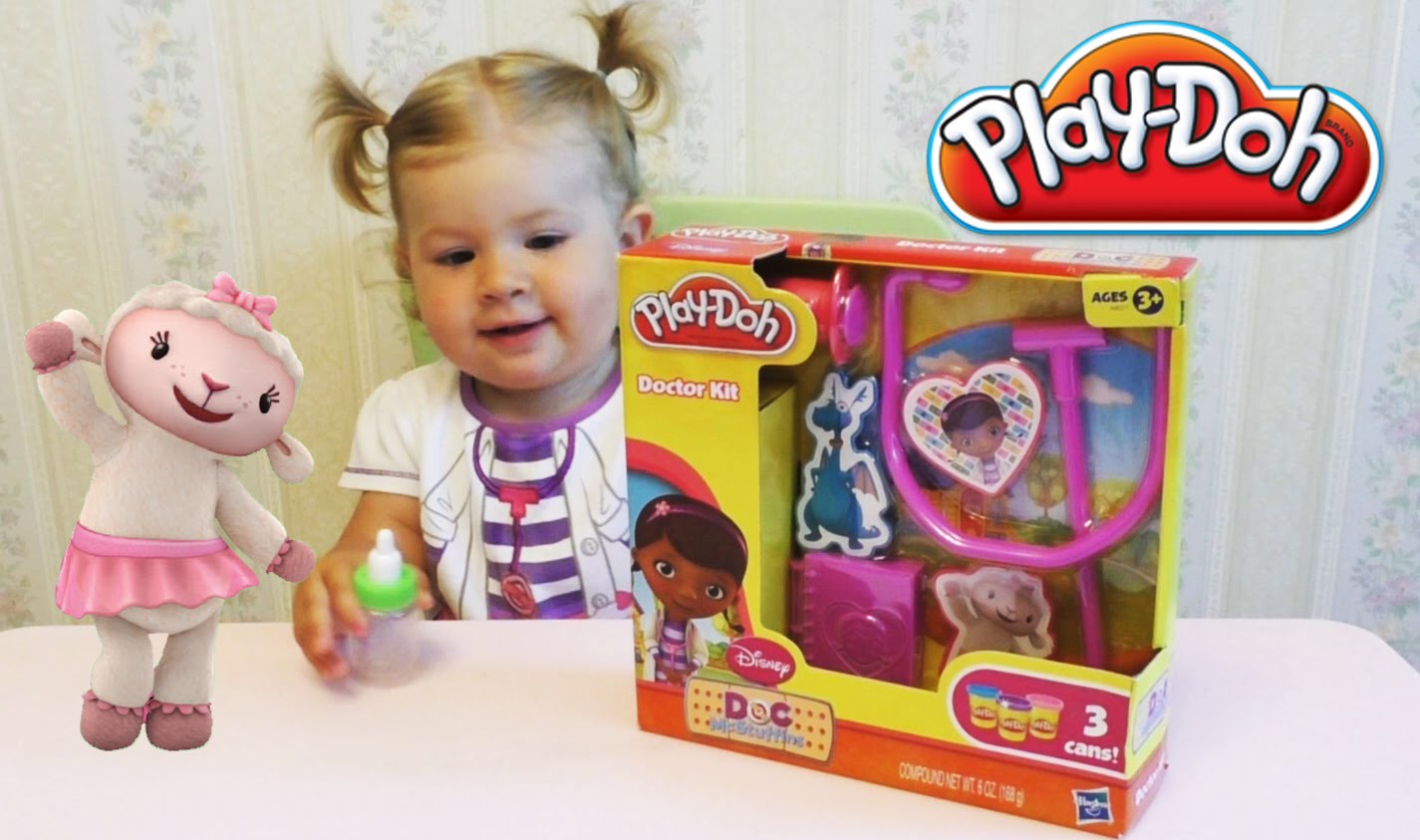 Plej-Do-Doktor-Plyusheva-delaem-figurki-Lemmi-Helli-Staffi-CHilli-Doc-McStuffins-Play-Doh-Disney