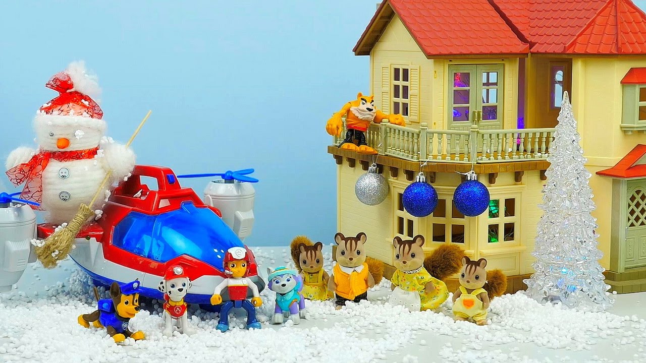 SHHenyachij-Patrul-i-Burunduki-Silvanian-Femilis-Multiki-pro-Novyj-God-Paw-Patrol-and-Sylvanians