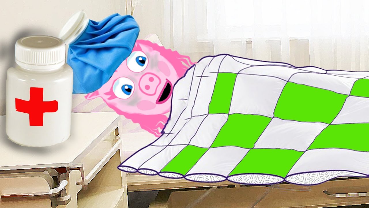 Svinka-Peppa-ZABOLELA-IZ-ZA-MASHI-Multfilm-dlya-detej