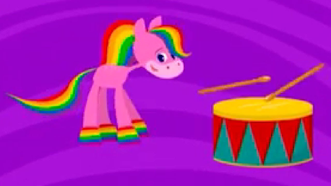 BabyFirstTV-LOSHADKA-RADUGA-razvivayushhij-multik-uchim-tsveta-tsveta-dlya-malyshej