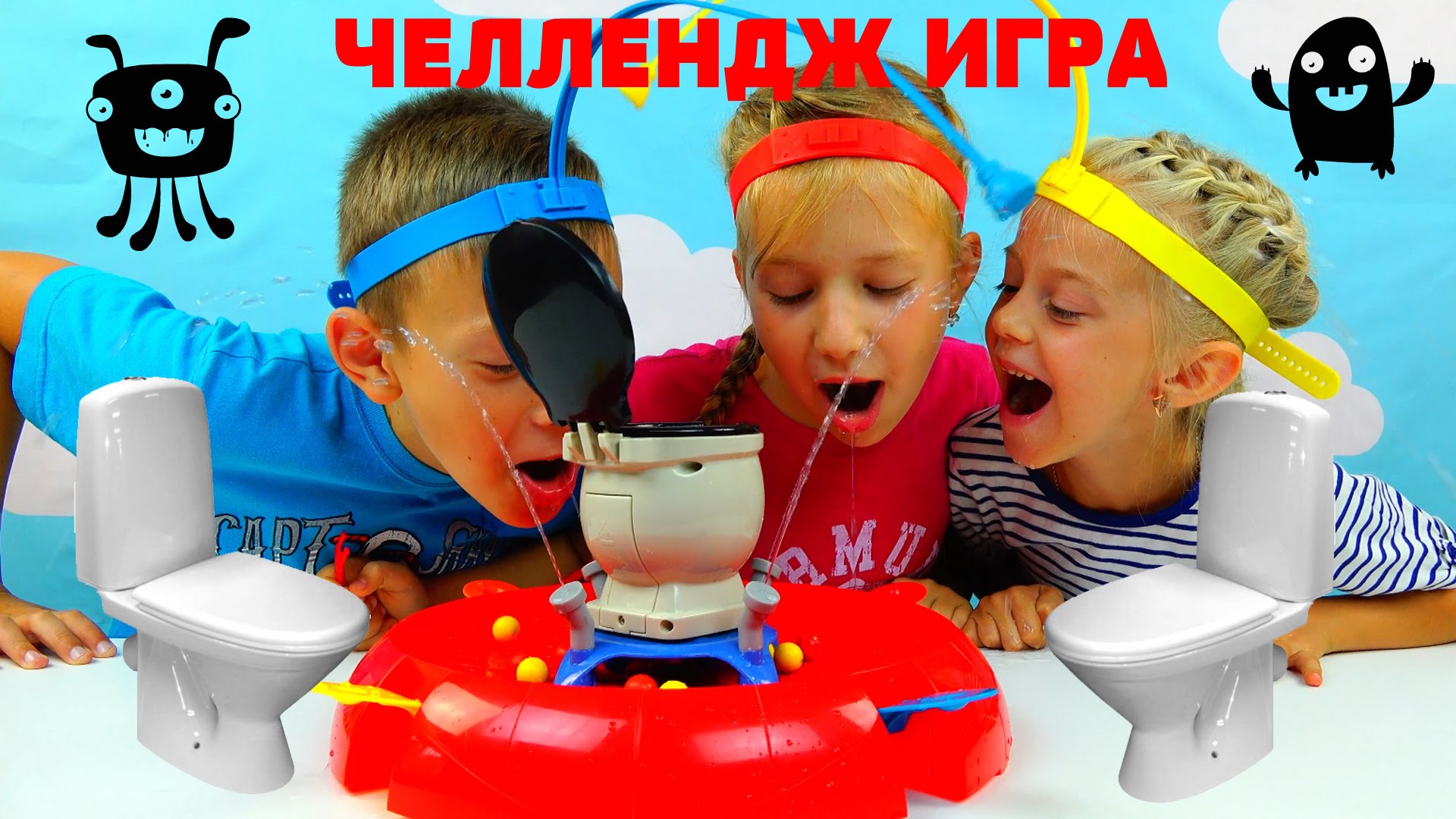 CHellendzh-Pojmaj-vseh-mikrobov-i-posadi-v-unitaz-Igry-dlya-detej-Challenge-Microbes-in-the-toilet