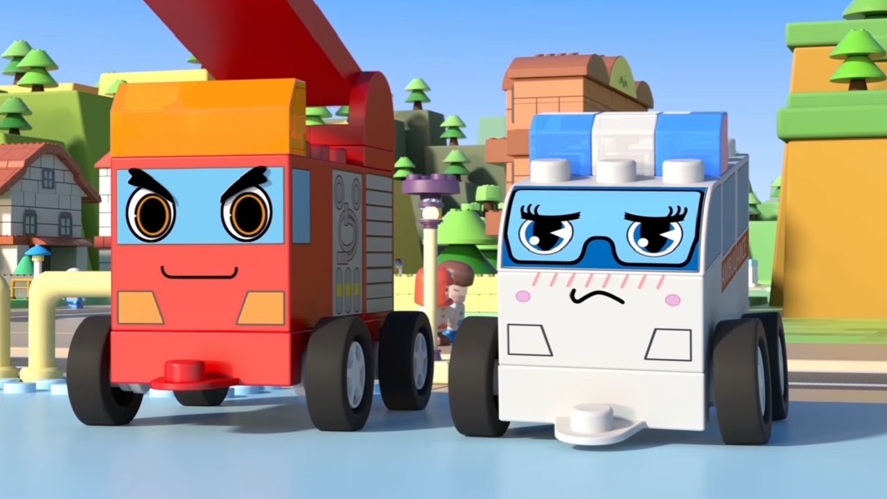 CHiCHiLend-Drug-derzhis-Mashinki-spasateli-Pozharnaya-mashina-Skoraya-pomoshh-Vertolet