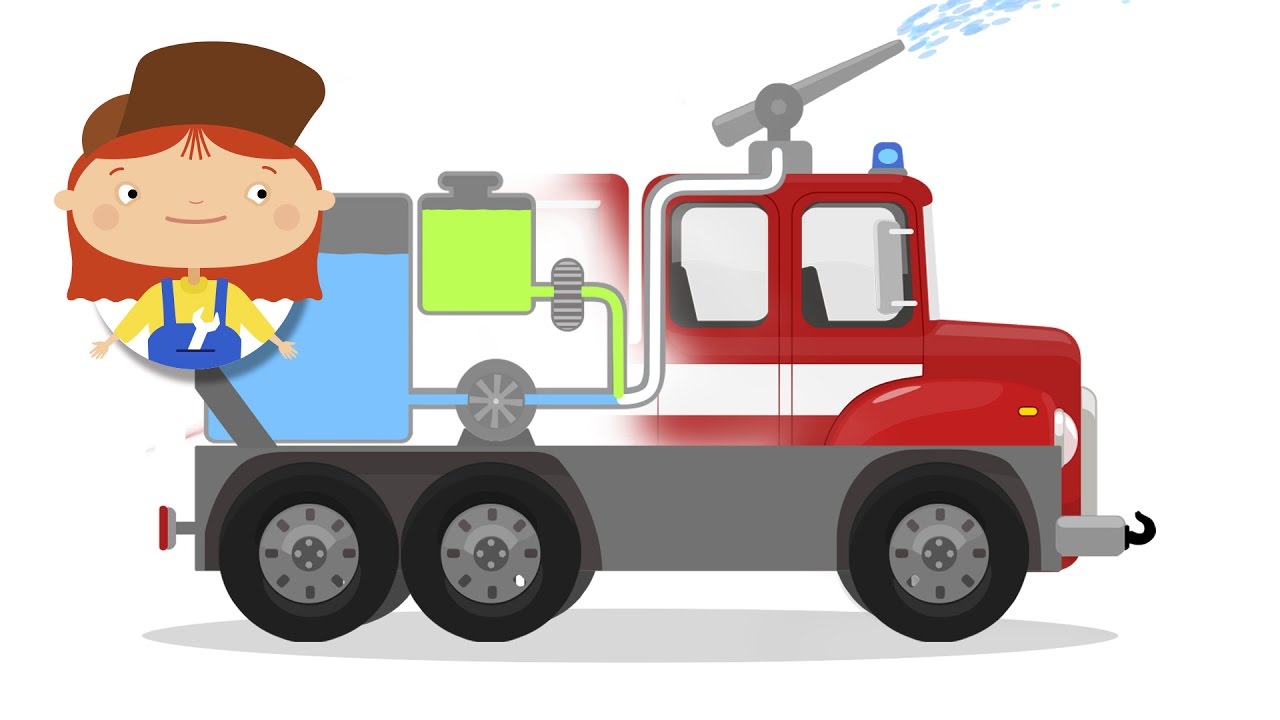 DOKTOR-MASHINKOVA-i-Pozharnaya-mashina-.-Multiki-pro-mashinki.-Mashinkova