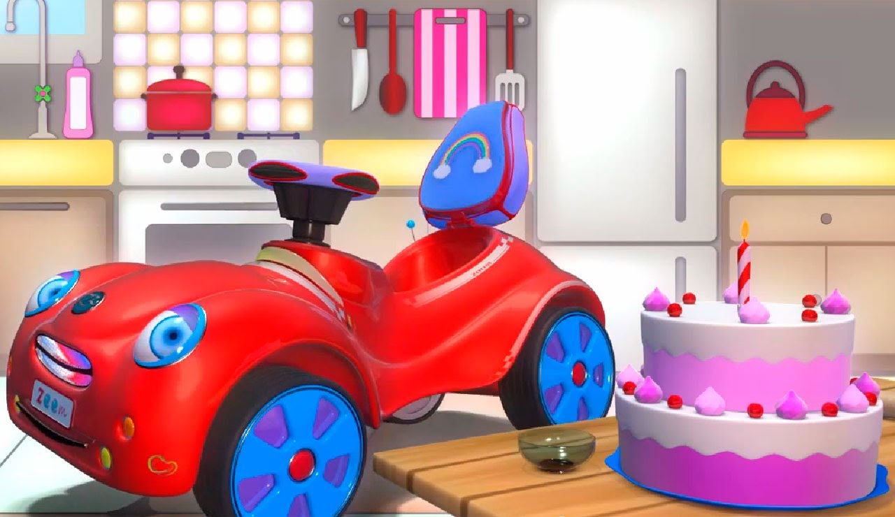 Den-rozhdenya-razvivayushhij-multfilm-dlya-malyshej-pro-mashinku-3D-multfilmy-dlya-samyh-malenkih